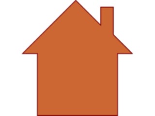 Sticker Custom Preview Image #107273 Real Estate House Symbol01