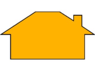 Sticker Custom Preview Image #107274 Real Estate House Symbol02