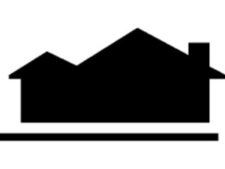 Sticker Custom Preview Image #107276 Real Estate House Symbol04
