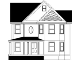 Sticker Custom Preview Image #107291 Real Estate House Victorian2