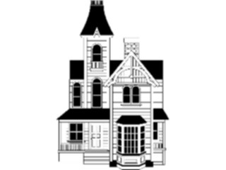 Sticker Custom Preview Image #107292 Real Estate House Victorian3