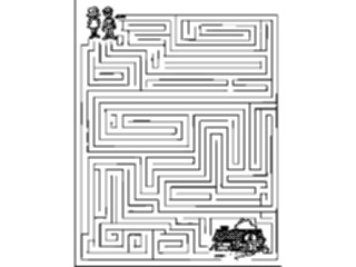 Sticker Custom Preview Image #107324 Real Estate Lookingfor House Maze