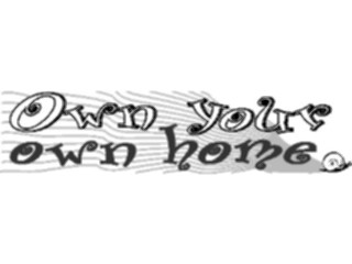 Sticker Custom Preview Image #107390 Real Estate Own Your Own Home1