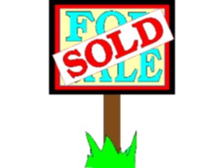 Sticker Custom Preview Image #107428 Real Estate Sold Sign1