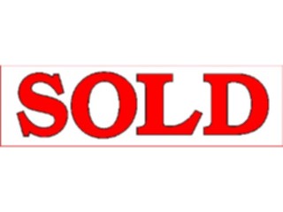 Sticker Custom Preview Image #107429 Real Estate Sold Sign2