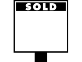 Sticker Custom Preview Image #107430 Real Estate Sold Sign3