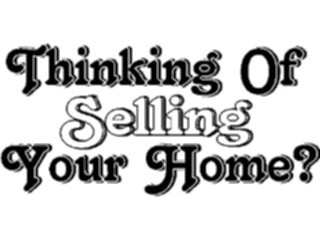 Sticker Custom Preview Image #107442 Real Estate Thinkingof Selling Home