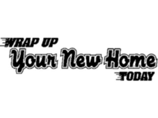 Sticker Custom Preview Image #107456 Real Estate Wrap Up Your New Home