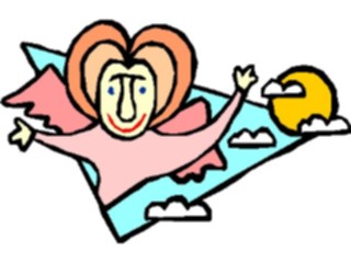 Sticker Custom Preview Image #107474 Religion Angel Cartoons Angel12