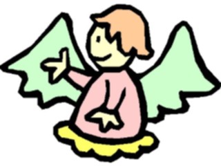 Sticker Custom Preview Image #107479 Religion Angel Cartoons Angel17