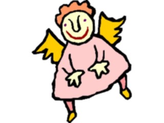 Sticker Custom Preview Image #107487 Religion Angel Cartoons Angel25