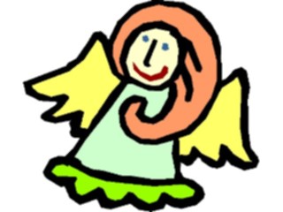 Sticker Custom Preview Image #107491 Religion Angel Cartoons Angel29