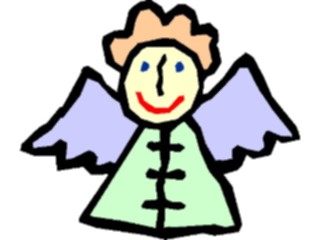 Sticker Custom Preview Image #107496 Religion Angel Cartoons Angel34