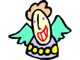 Sticker Custom Preview Image #107498 Religion Angel Cartoons Angel36