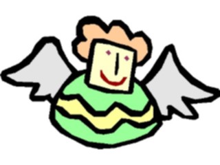 Sticker Custom Preview Image #107500 Religion Angel Cartoons Angel38