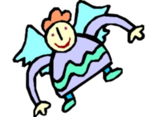 Sticker Custom Preview Image #107501 Religion Angel Cartoons Angel39