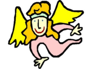 Sticker Custom Preview Image #107502 Religion Angel Cartoons Angel40