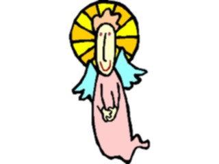 Sticker Custom Preview Image #107503 Religion Angel Cartoons Angel41