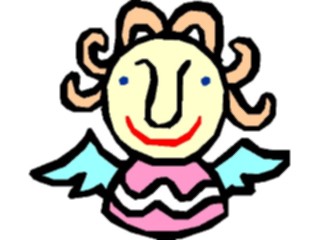 Sticker Custom Preview Image #107504 Religion Angel Cartoons Angel42