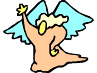 Sticker Custom Preview Image #107506 Religion Angel Cartoons Angel44