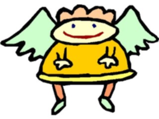 Sticker Custom Preview Image #107508 Religion Angel Cartoons Angel46