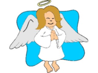 Sticker Custom Preview Image #107522 Religion Angel Cartoons Angel60