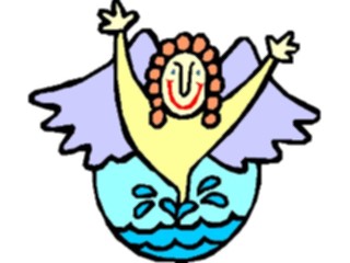 Sticker Custom Preview Image #107780 Religion Angel Cartoons In Water