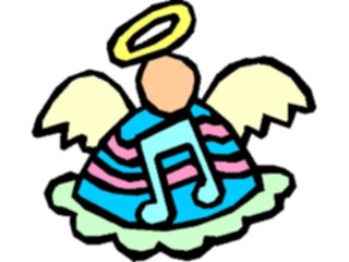 Sticker Custom Preview Image #107790 Religion Angel Cartoons Musical4