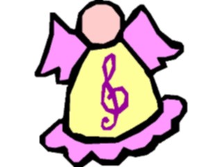 Sticker Custom Preview Image #107793 Religion Angel Cartoons Musical7