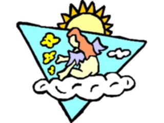 Sticker Custom Preview Image #107796 Religion Angel Cartoons On Cloud3