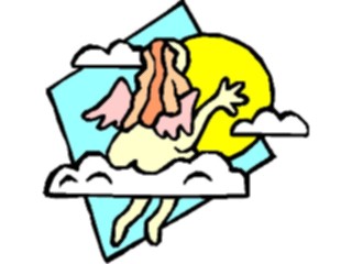 Sticker Custom Preview Image #107797 Religion Angel Cartoons On Cloud4