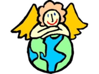 Sticker Custom Preview Image #107800 Religion Angel Cartoons On World2