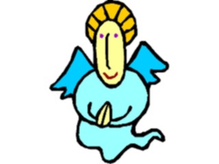 Sticker Custom Preview Image #107838 Religion Angel Cartoons Praying11