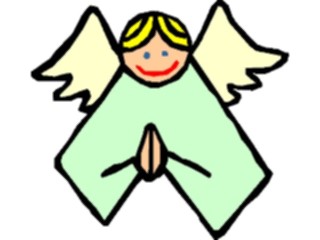 Sticker Custom Preview Image #107839 Religion Angel Cartoons Praying12