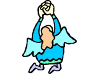 Sticker Custom Preview Image #107840 Religion Angel Cartoons Praying13