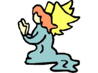 Sticker Custom Preview Image #107841 Religion Angel Cartoons Praying14