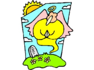 Sticker Custom Preview Image #107843 Religion Angel Cartoons Praying16