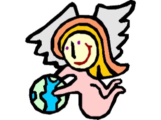 Sticker Custom Preview Image #107849 Religion Angel Cartoons Protecting World4