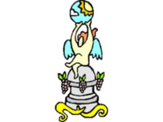 Sticker Custom Preview Image #107850 Religion Angel Cartoons Protecting World5