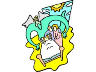 Sticker Custom Preview Image #107879 Religion Angel Cartoons Watching2