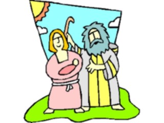 Sticker Custom Preview Image #107902 Religion Biblical Scenes Abraham Hagar