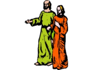 Sticker Custom Preview Image #107933 Religion Biblical Scenes Apostles
