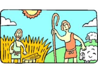 Sticker Custom Preview Image #107953 Religion Biblical Scenes Cain Abel3