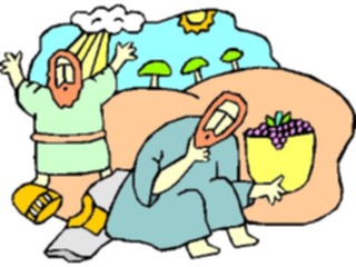 Sticker Custom Preview Image #108007 Religion Biblical Scenes Elijah Ahab2