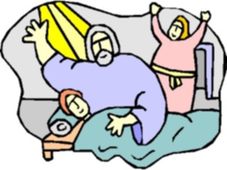 Sticker Custom Preview Image #108012 Religion Biblical Scenes Elisha Boy
