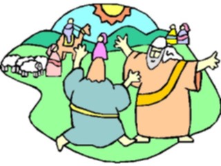 Sticker Custom Preview Image #108056 Religion Biblical Scenes Jacob Esau
