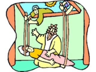 Sticker Custom Preview Image #108177 Religion Biblical Scenes Jesus Healingthe Sick2
