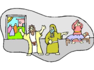 Sticker Custom Preview Image #108179 Religion Biblical Scenes Jesus Healingthe Sick4