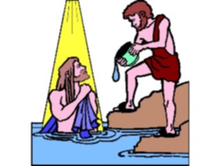 Sticker Custom Preview Image #108182 Religion Biblical Scenes Jesus Johnthe Baptist1