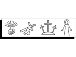 Sticker Custom Preview Image #108184 Religion Biblical Scenes Jesus Life Symbols
